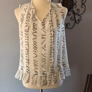 Sleeveless blouse